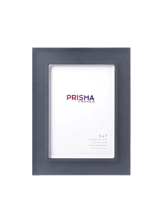 Slate Gray Prisma Acrylic Frame, front view