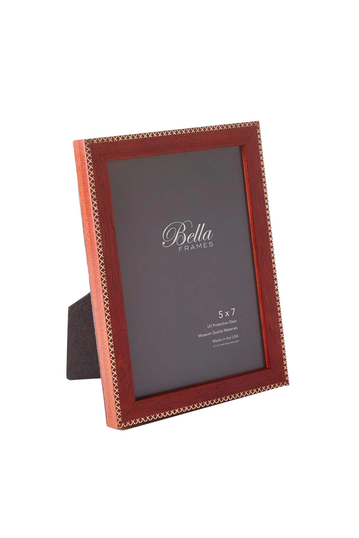 Gold And Red Shell Picture Frame Jax Red with Gold – Artists Frame Service