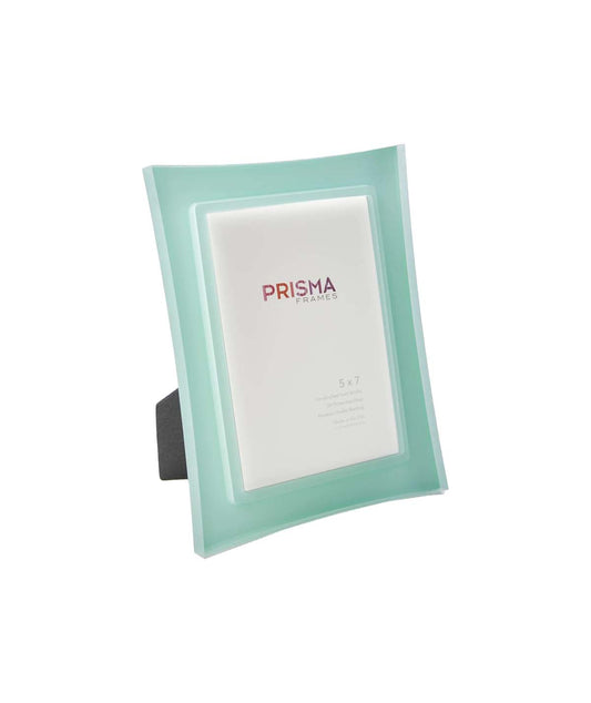 Risa Mint Green frame with flared edges, side view