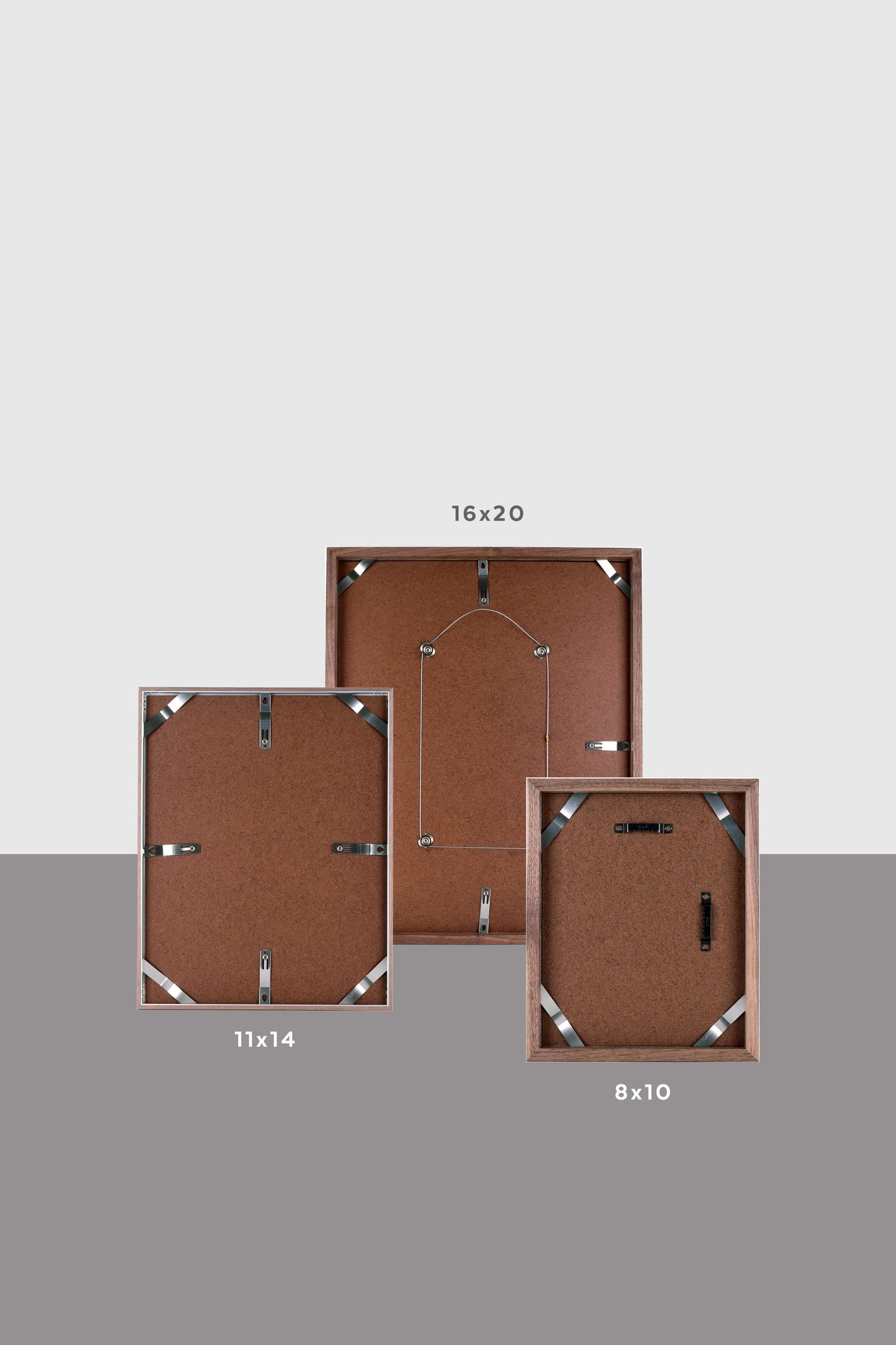 Slim Silver Gallery Frame Artists Frame Service